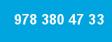 978 380 47 33